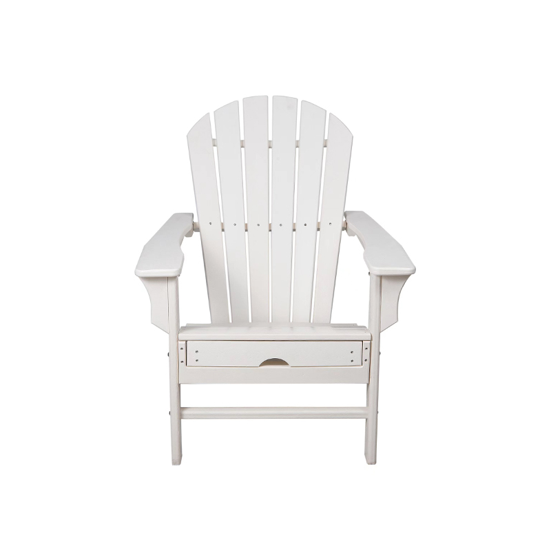 Poltrona Adirondack classica regolabile con ottomana