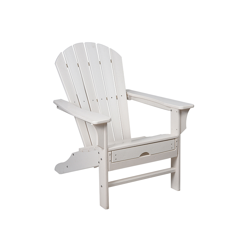 Poltrona Adirondack classica regolabile con ottomana