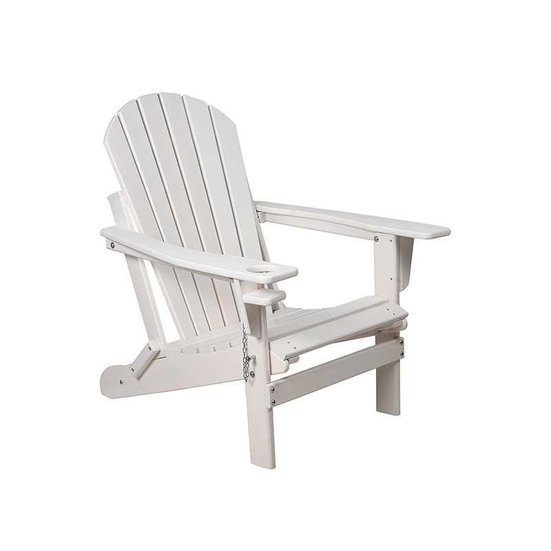 Sedia Adirondack regolabile con portabicchieri